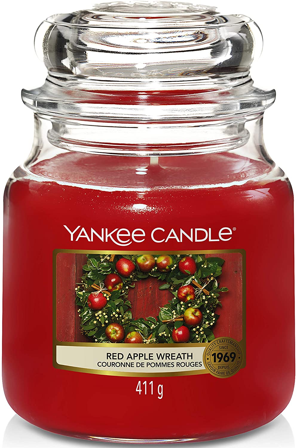 Yankee Candle - Giara Media Red Apple Wreath