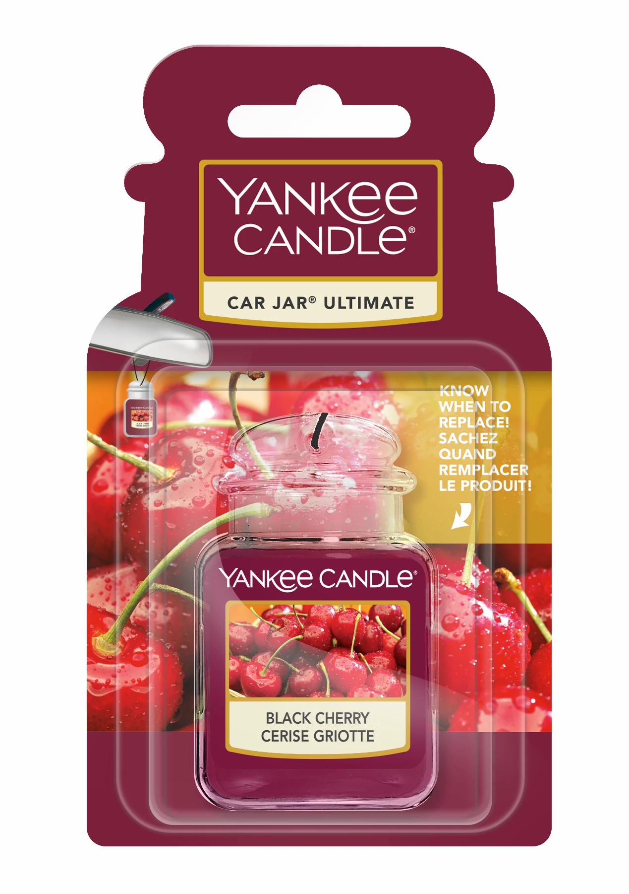 Yankee Candle - Car Jar Ultimate Black Cherry