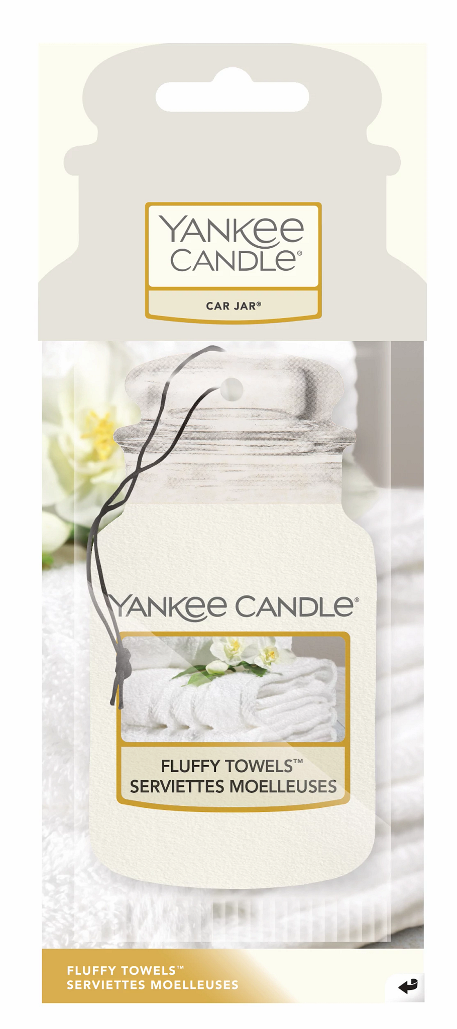 Yankee Candle - Car Jar Fluffy Towels