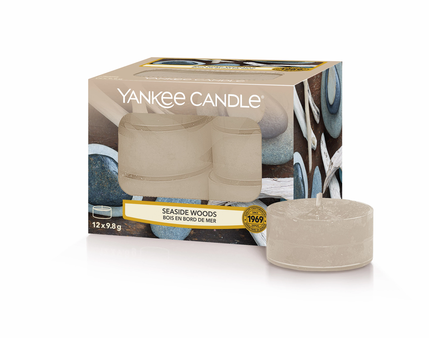Yankee Candle - Candela Tea Light Seaside Woods