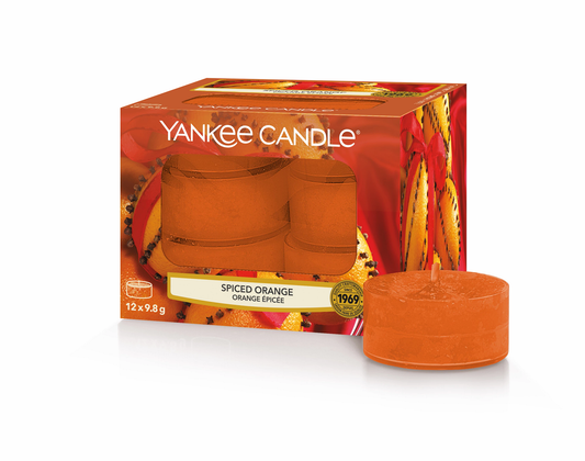 Yankee Candle - Candela Tea Light Spiced Orange