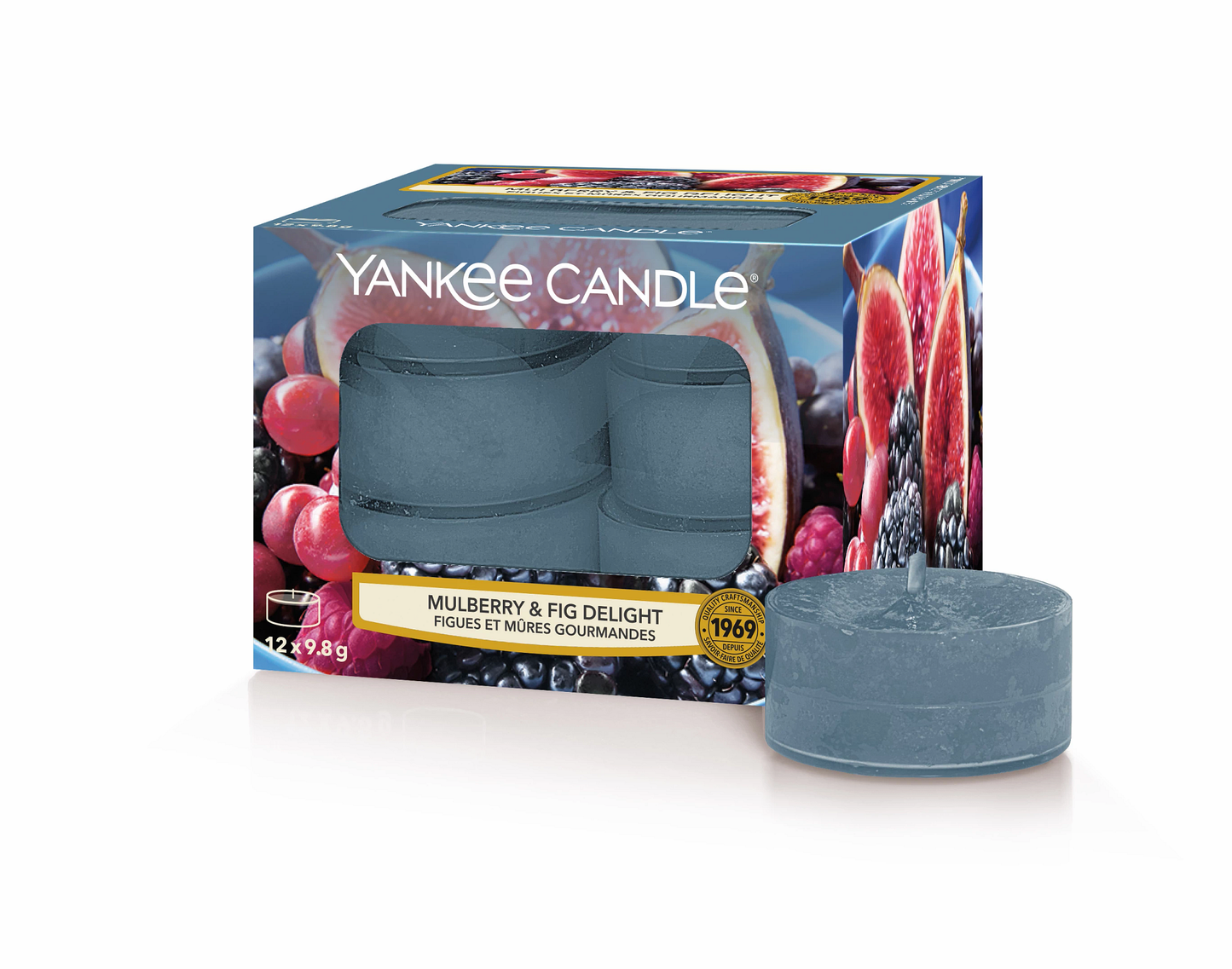 Yankee Candle - Candela Tea Light Mulberry & Fig Delight