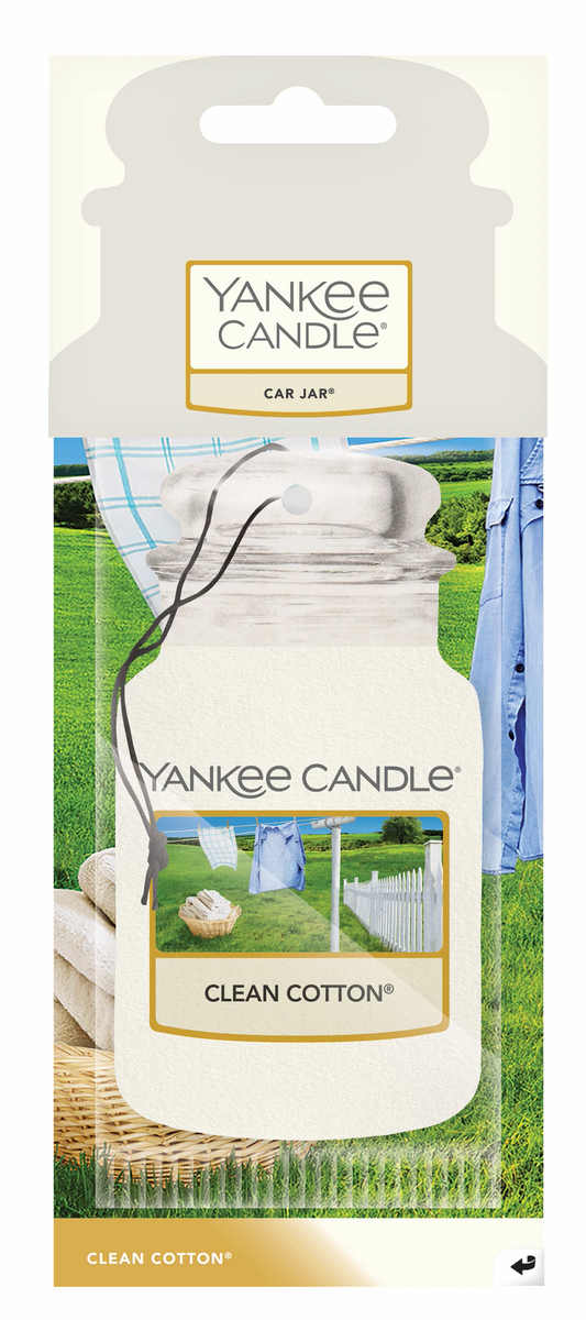 Yankee Candle - Car Jar Clean Cotton