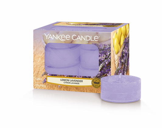 Yankee Candle - Candela Tea Light Lemon Lavender