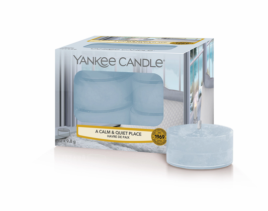 Yankee Candle - Candela Tea Light A Calm And Quiet Place