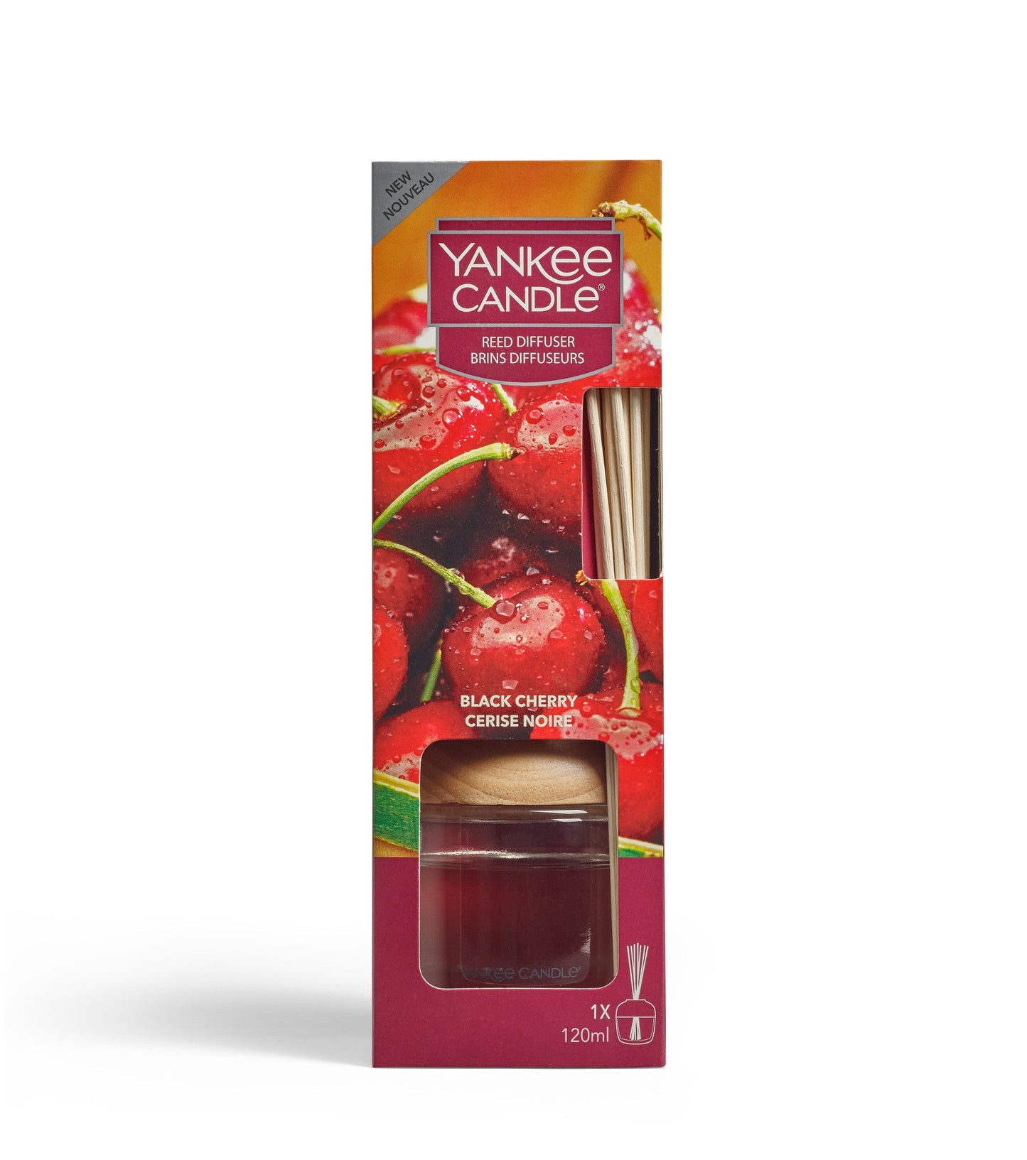 Yankee Candle - Diffusore A Bastoncini Black Cherry