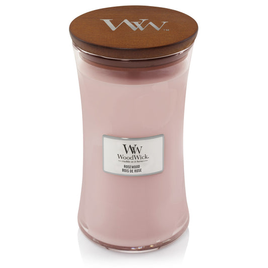 Woodwick - Candela Grande Rosewood - Home and Glam