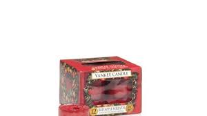 Yankee Candle - Candela Tea Light Red Apple Wreath