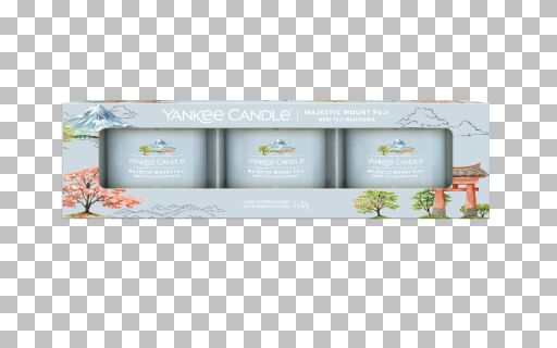 Yankee Candle - Candele votive in vetro - set da 3 - Majestic Mount Fuji