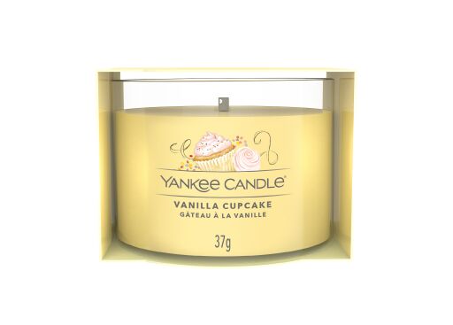 Yankee Candle - Candela Votiva in vetro Vanilla Cupcake