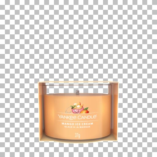 Yankee Candle - Candela votiva in vetro Mango Ice Cream