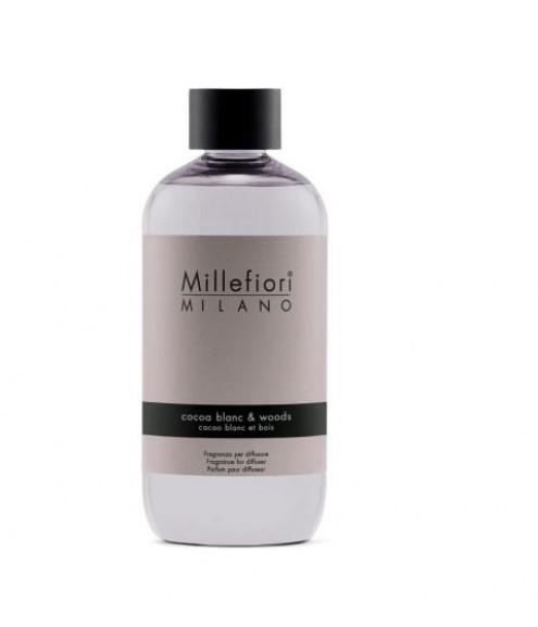 Millefiori - Fragranza Per Diffusore Millefiori® Milano 250 Ml Cocoa Blanc & Woods